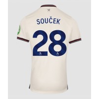 Pánský Fotbalový dres West Ham United Tomas Soucek #28 2025-26 Venkovní Krátký Rukáv